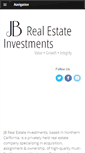 Mobile Screenshot of jbrealestateinvestments.com